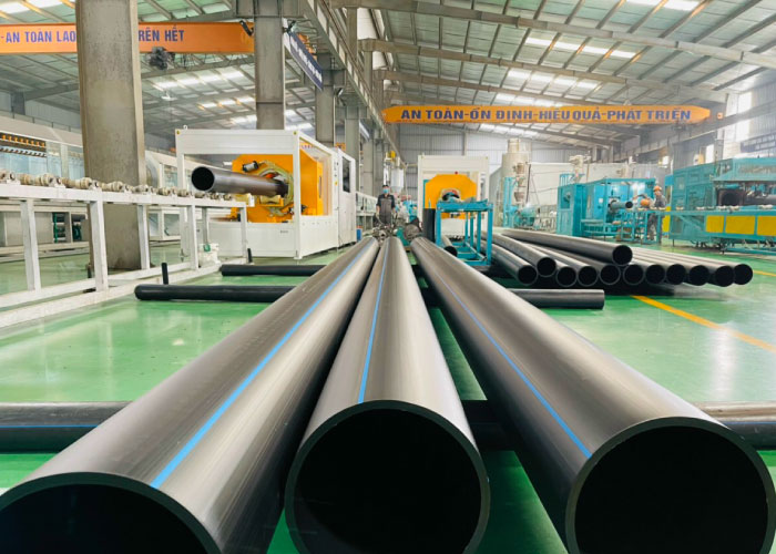 nhà máy sản xuất ống HDPE Thuận Phát