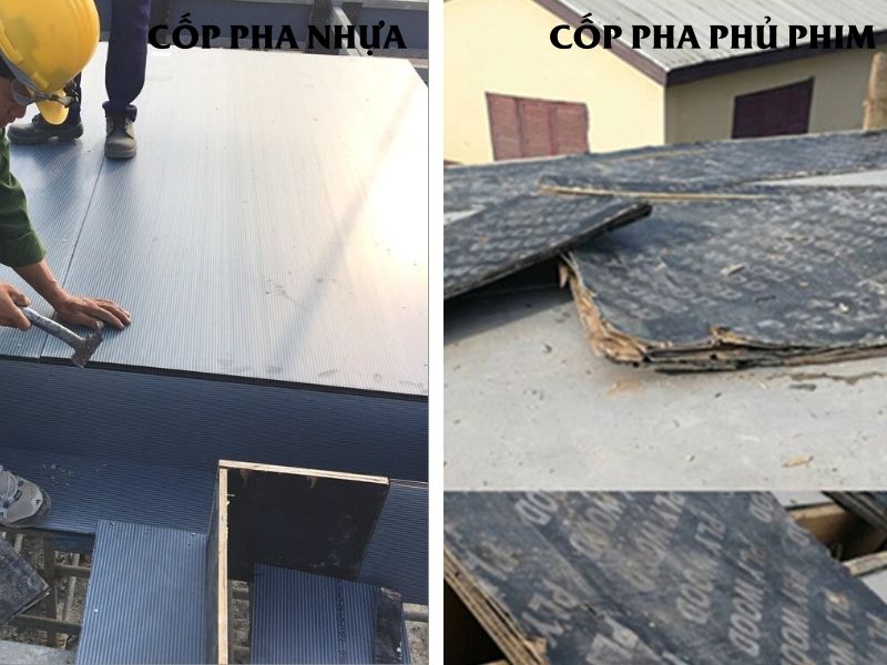 ván khuôn nhựa chịu được thời tiết mưa nắng