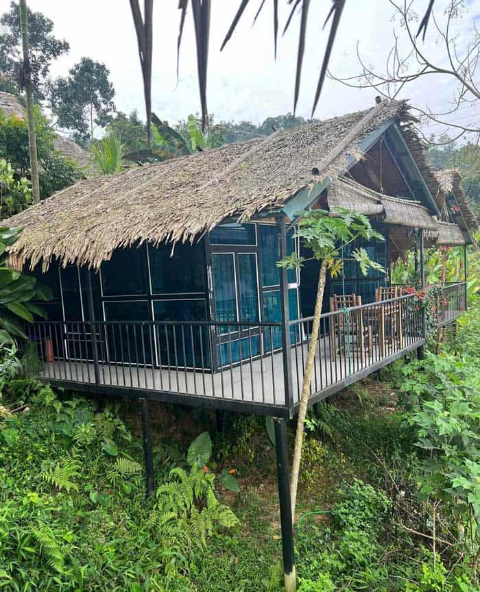 tấm nhựa Maxcop ứng dụng làm sàn nhà làm sàn Homestay Pù Luông -Bá Thước- Thanh Hoá