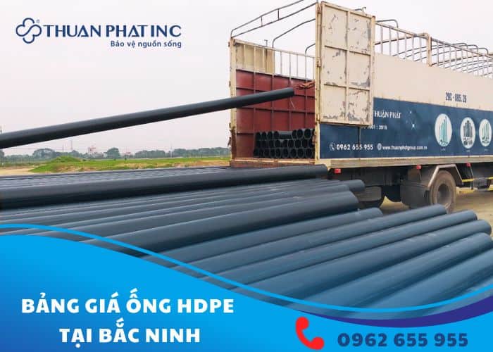 báo giá ống hdpe tại Bắc Ninh