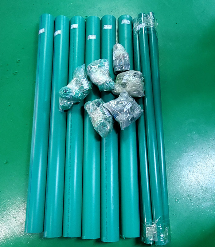 lấy mẫu thử nghiệm ống ppr 